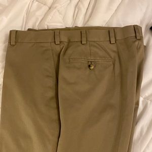 Jos A Bank cotton khakis 38 x 30